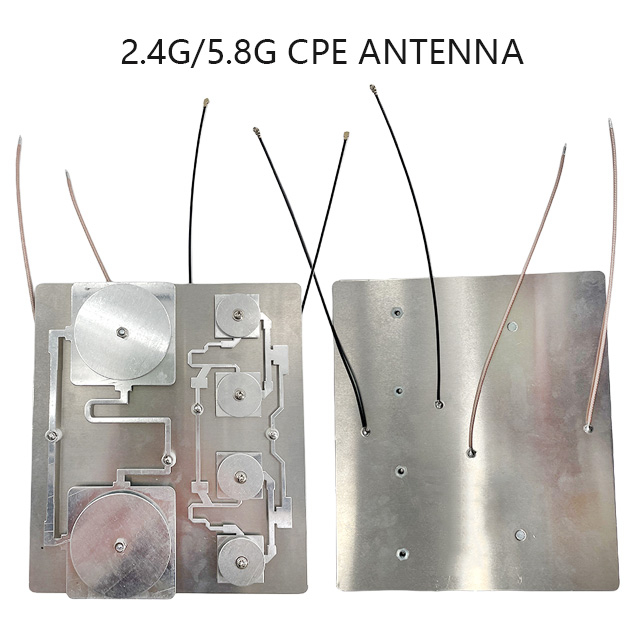 CPE60013 | 2.4GHz/5.8G 14dBi CPE Antenna ທີ່ມີສາຍ Coaxial