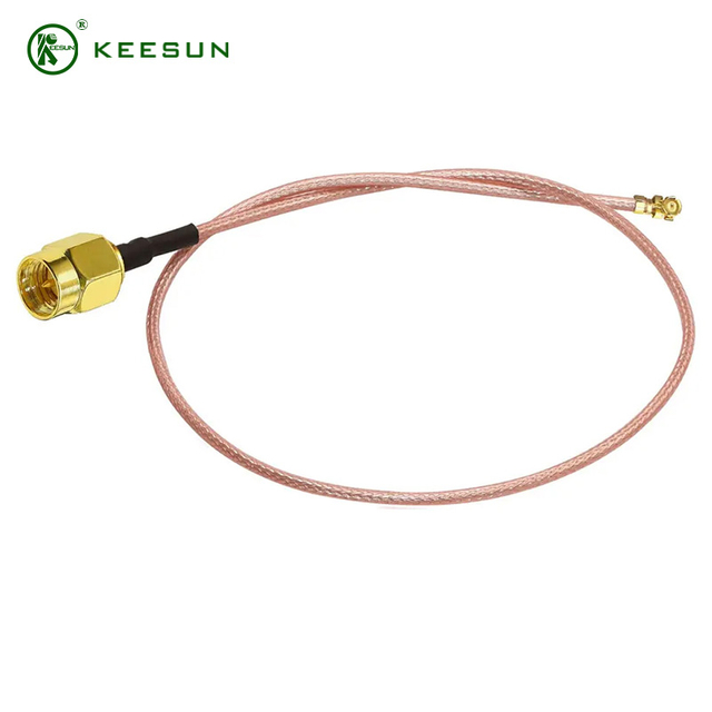 RF10046 | Konektor SMA samec na I-PEX s 15cm koaxi&aacute;ln&iacute;m kabelem RG316