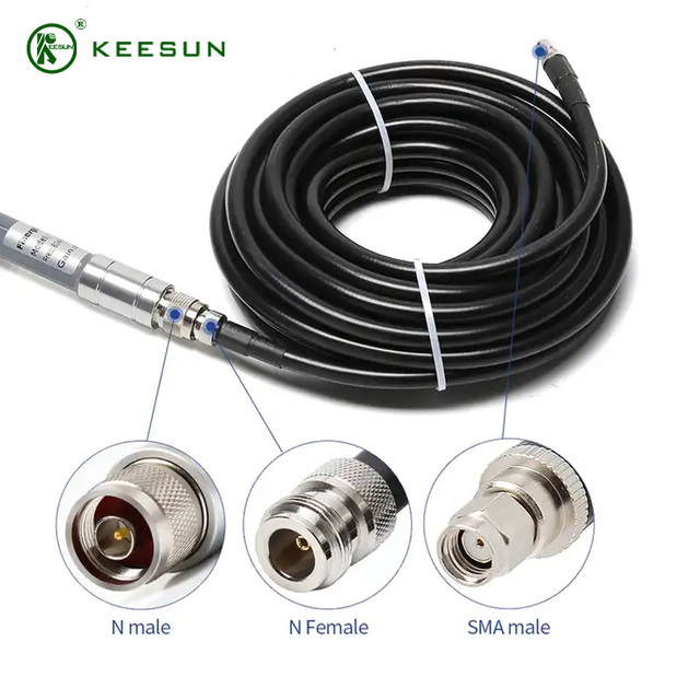 RF20022 | LMR400 Ngaronga Iti RF Coaxial Cable me te N Wahine ki te SMA Tane Hononga