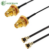 RF10001 | כבל קואקסיאלי MI1.13 עם מחבר SMA נקבה ל-I-PEX