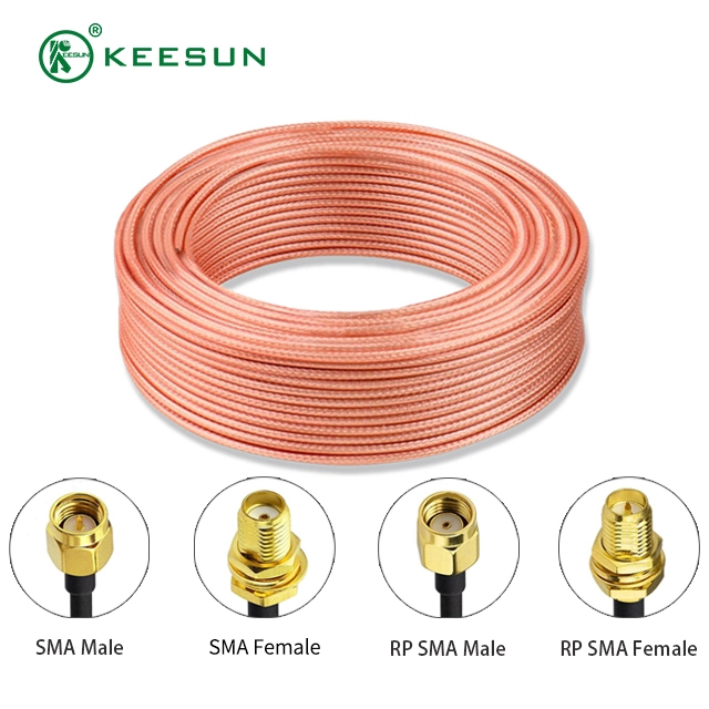 RF10055 | SMA-Buchse auf SMA-Stecker mit RG 178-Koaxialkabel