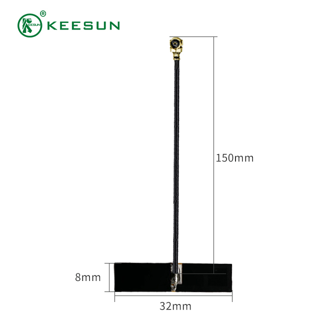 FPC00026 | Κεραία 433MHz 2dBi FPC με καλώδιο 1,13 σε I-PEX