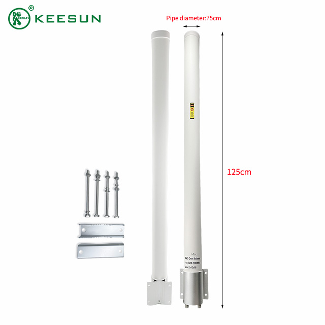 2400-2500MHz 2x12dBi antenă rezistentă la apă din fibră de sticlă pentru exterior