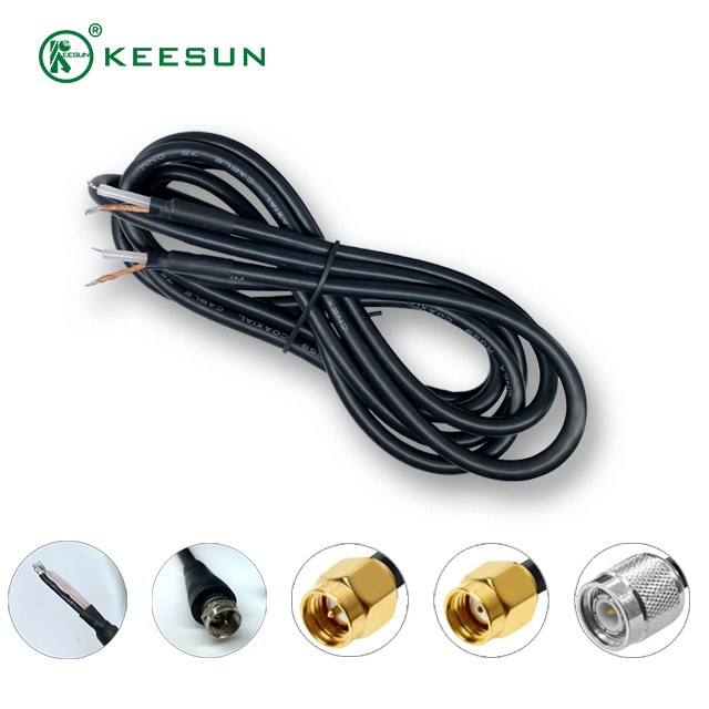 RF20028 | ສາຍ Coaxial 3C-2V ທີ່ມີຕົວເຊື່ອມຕໍ່ F ຊາຍຫາ F ຊາຍ