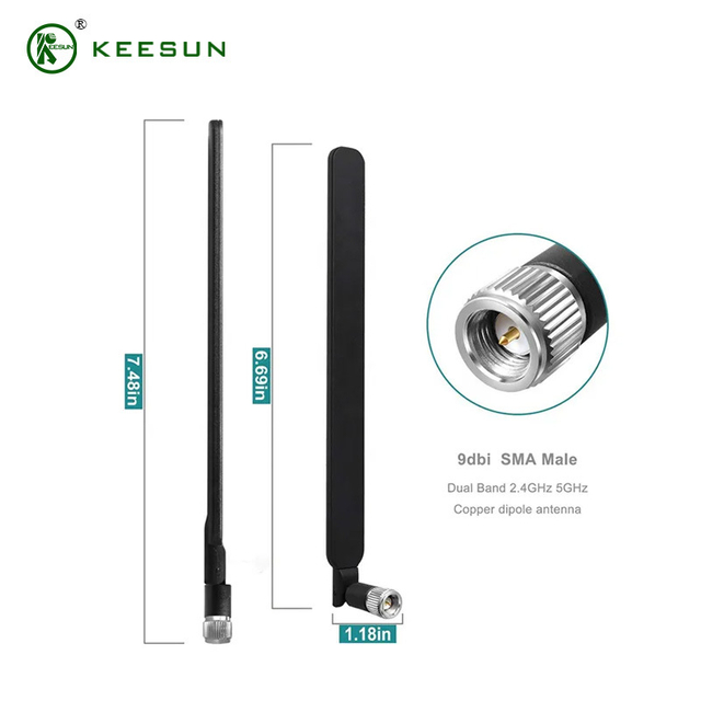 EX20013 | 2,4G 7dBi WLAN-Antenne mit SMA-Stecker