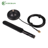 SU00007 | 2.4G 5dBi Sucker-antenne met RG174-kabel naar SMA-mannelijke connector