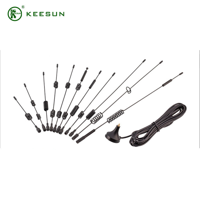 SU00020 | Antena Stick 170-840MHz 3dBi dengan Kabel RG174 ke Penyambung SMA
