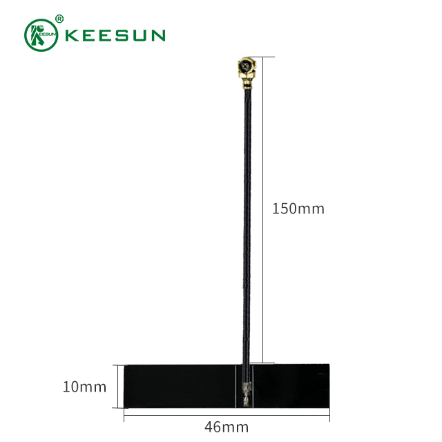 PCB00046 | Antena PCB interna 2.4G 2dBi com cabo MI1.13 para I-PEX