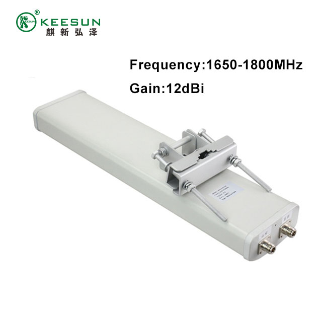 1650~1800MHz 12dBi เสาอากาศสถานีฐานกลางแจ้งกันน้ำ