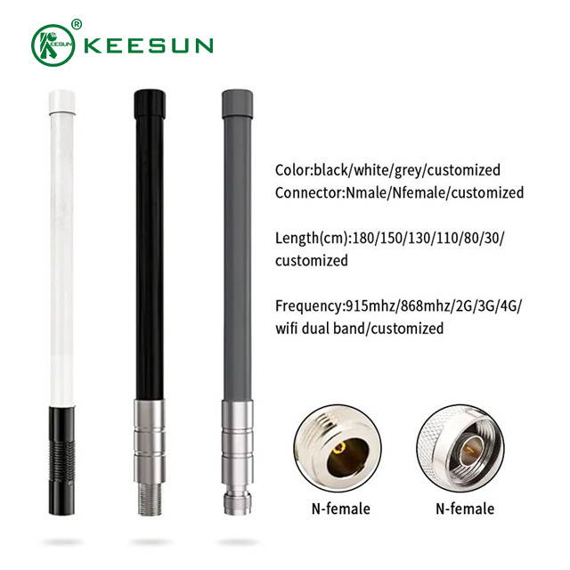 FG00021 | Antena gentian kaca 4G Omni untuk Drone dengan N Male Connector