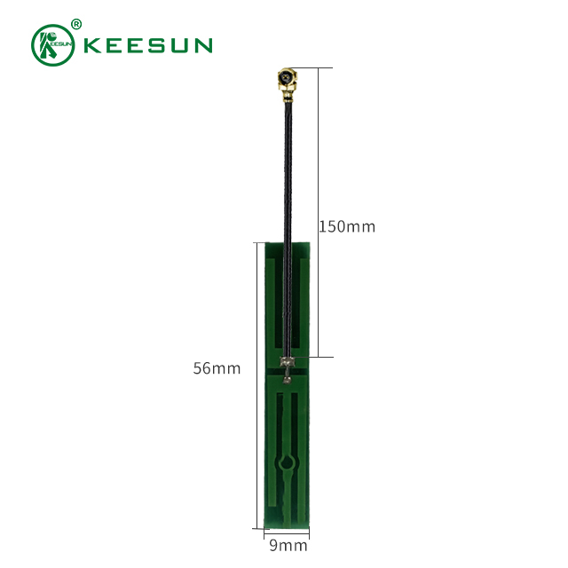 PCB00048 | Antena PCB interna 2.4G 2dBi com cabo MI1.13 para I-PEX